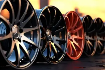 Диски разных цветов